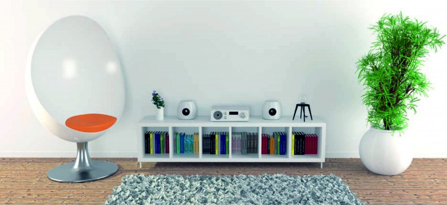 Jajowate fotele do nowoczesnych wnętrz